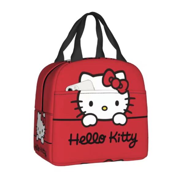 New - Hello Kitty Lunch Bag, Cooler, Thermal Insulated Tote - Picture 1 of 5
